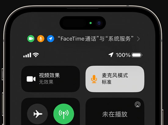 榆中苹果授权维修网点分享iPhone在通话时让你的声音更清晰 