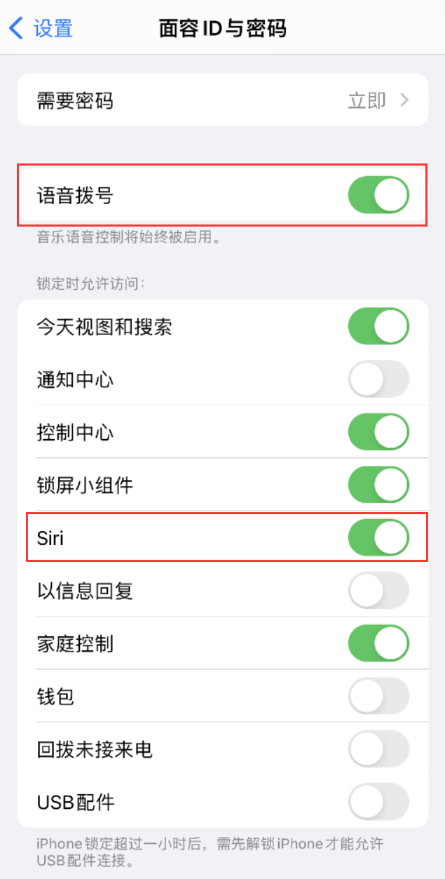 榆中苹果维修网点分享不解锁 iPhone 的情况下通过 Siri 拨打电话的方法 